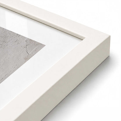 [Color:Opaque White], Picture of art in a Opaque White frame at an angle