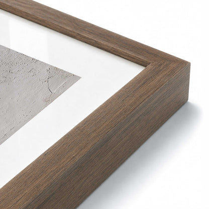 [Color:Walnut], Picture of art in a Walnut frame at an angle