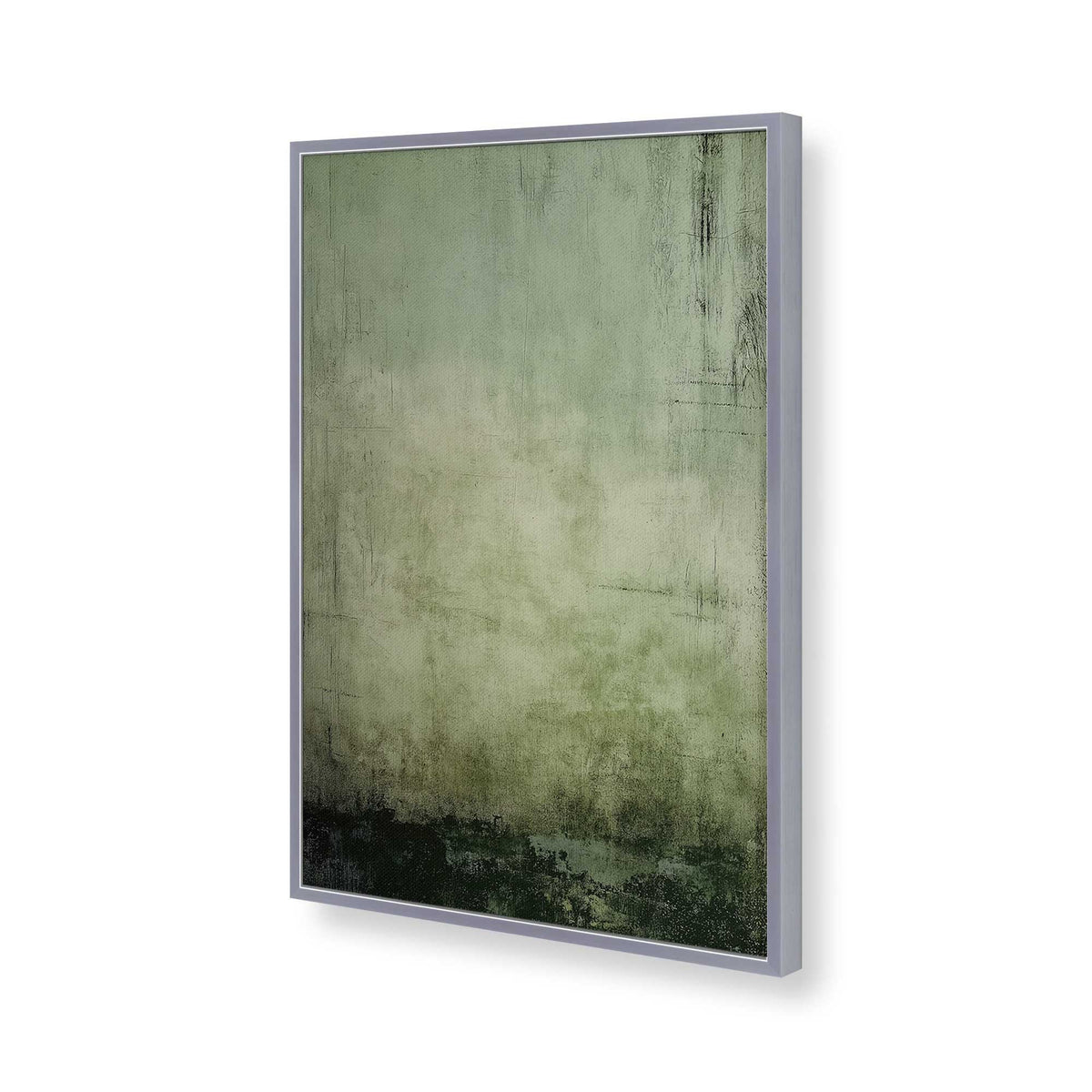 [Color:Polished Chrome], Picture of art in a Polished Chrome frame of the corner
