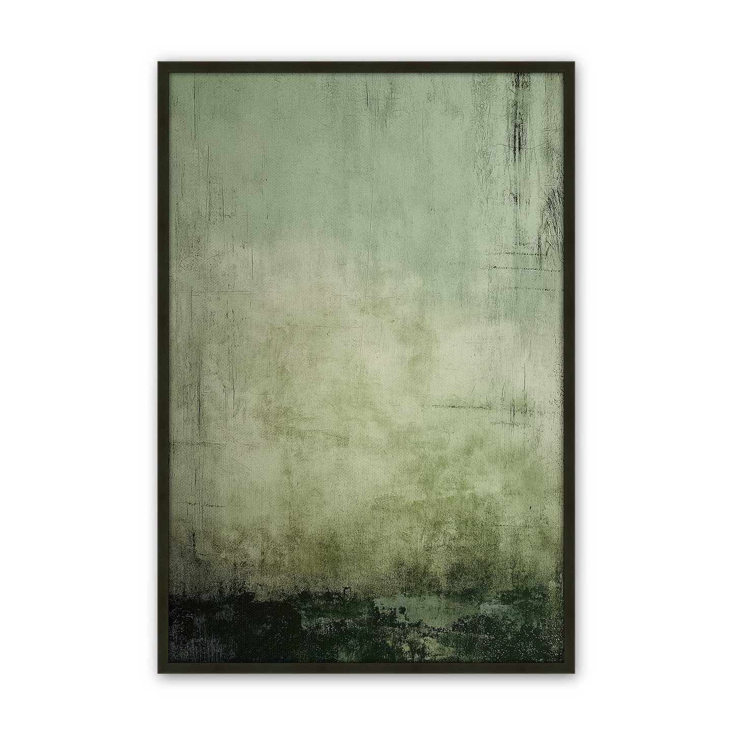 [Color:Satin Black], Picture of art in a Satin Black frame