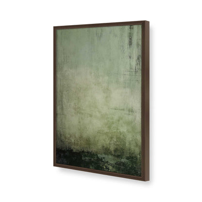 [Color:Brown], Picture of art in a Brown frame of the corner