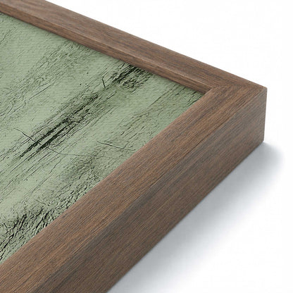 [Color:Walnut], Picture of art in a Walnut frame at an angle