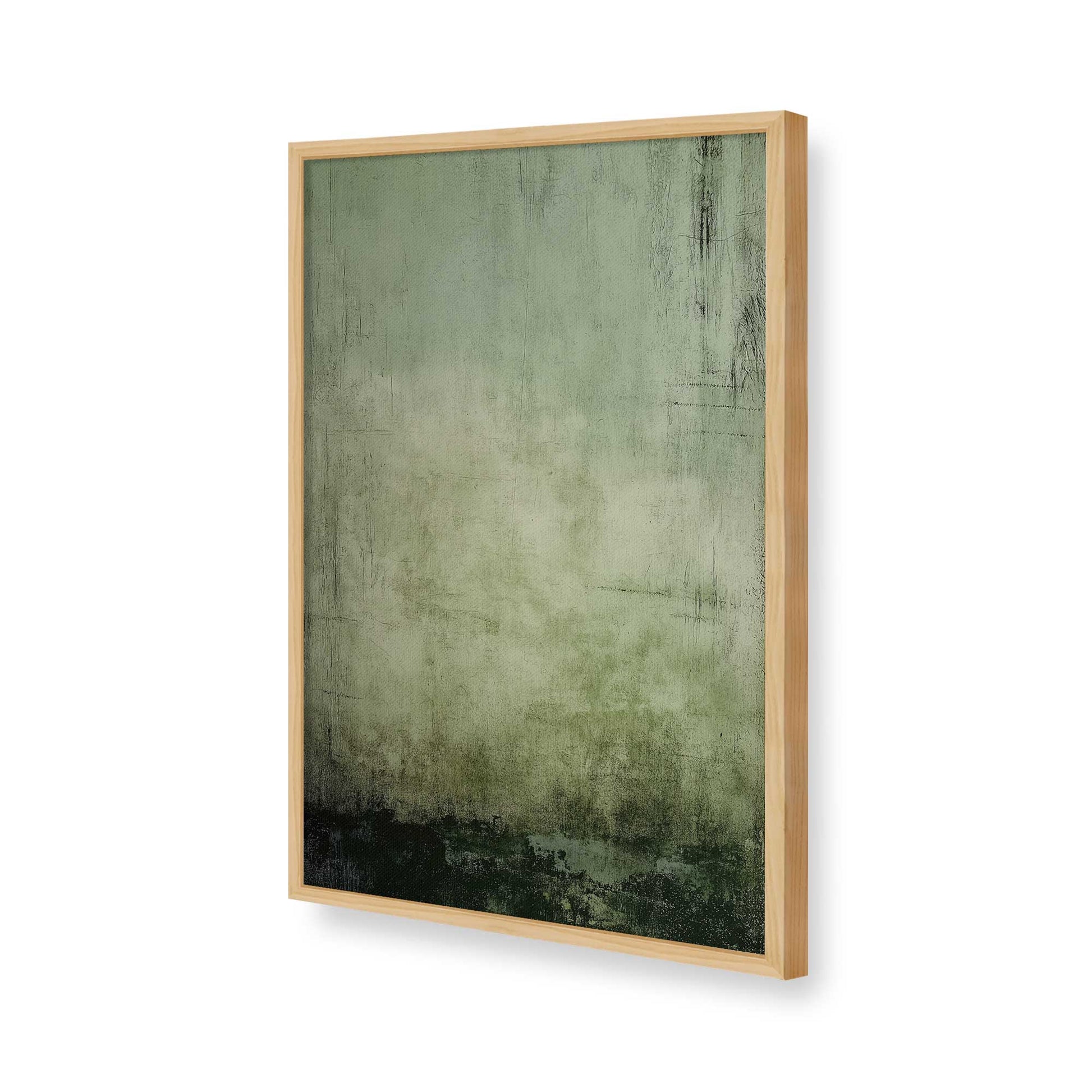 [Color:American Maple], Picture of art in a American Maple frame of the corner
