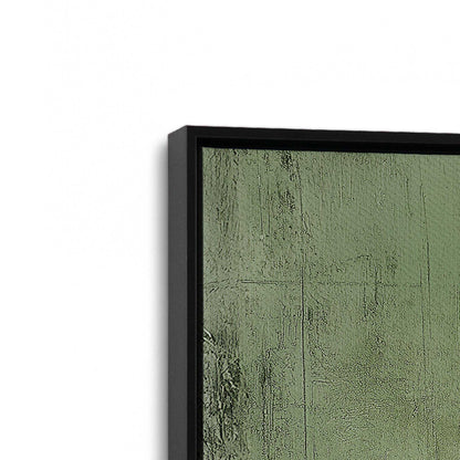[Color:Satin Black], Picture of art in a Satin Black frame at an angle