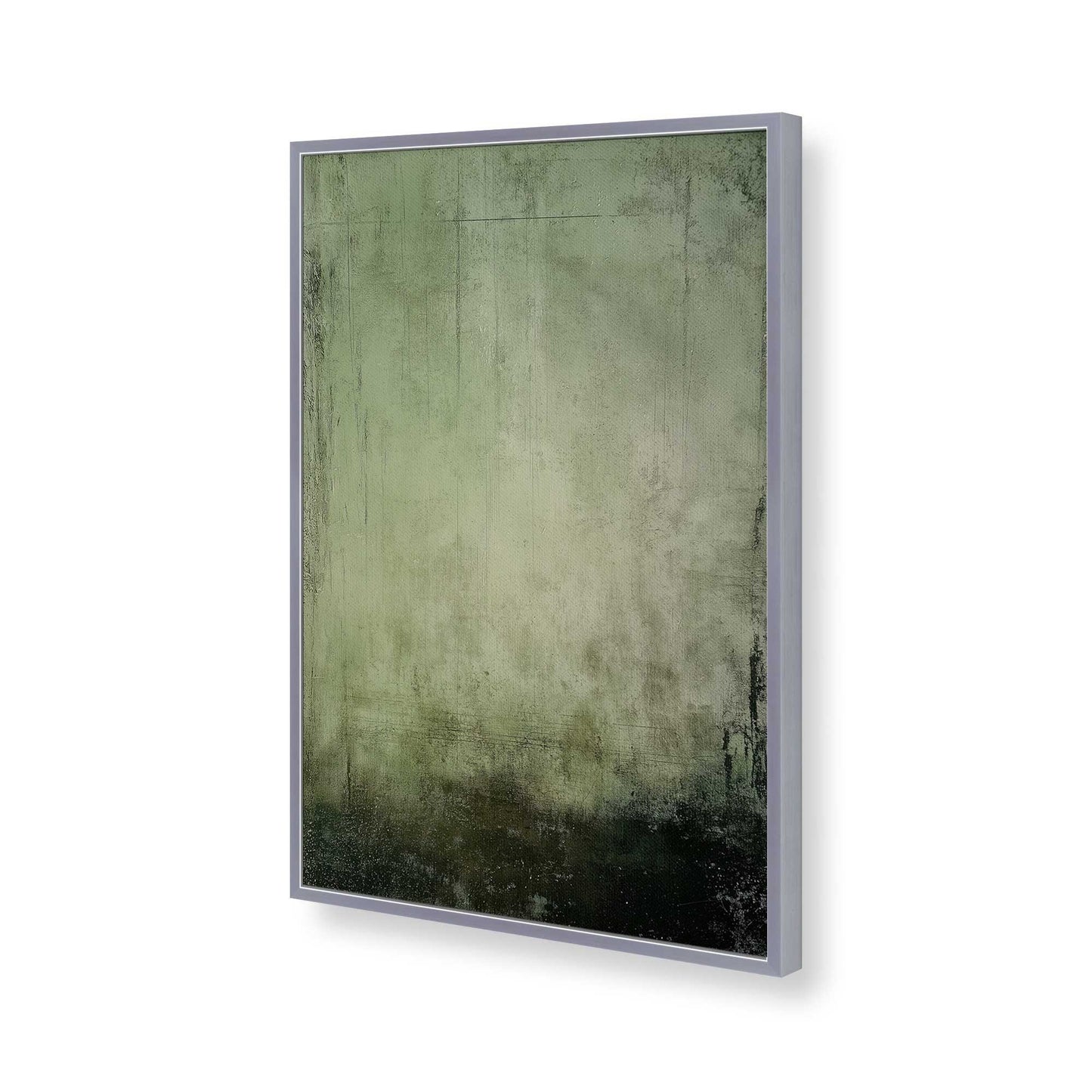 [Color:Polished Chrome], Picture of art in a Polished Chrome frame of the corner