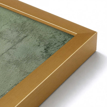[Color:Polished Gold], Picture of art in a Polished Gold frame at an angle