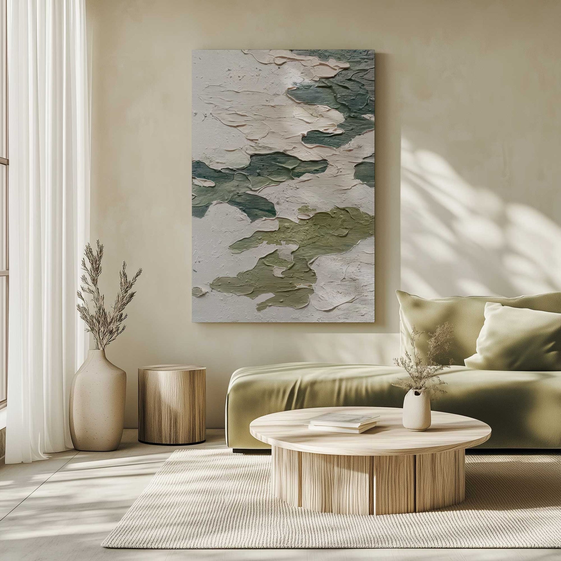 Picture of art in a room