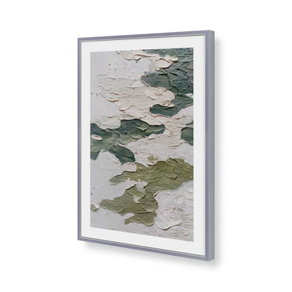 [Color:Polished Chrome], Picture of art in a Polished Chrome frame of the corner