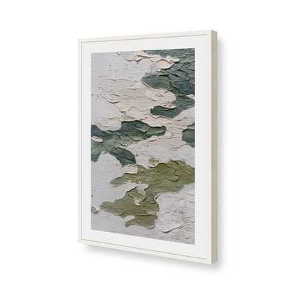 [Color:Opaque White], Picture of art in a Opaque White frame of the corner