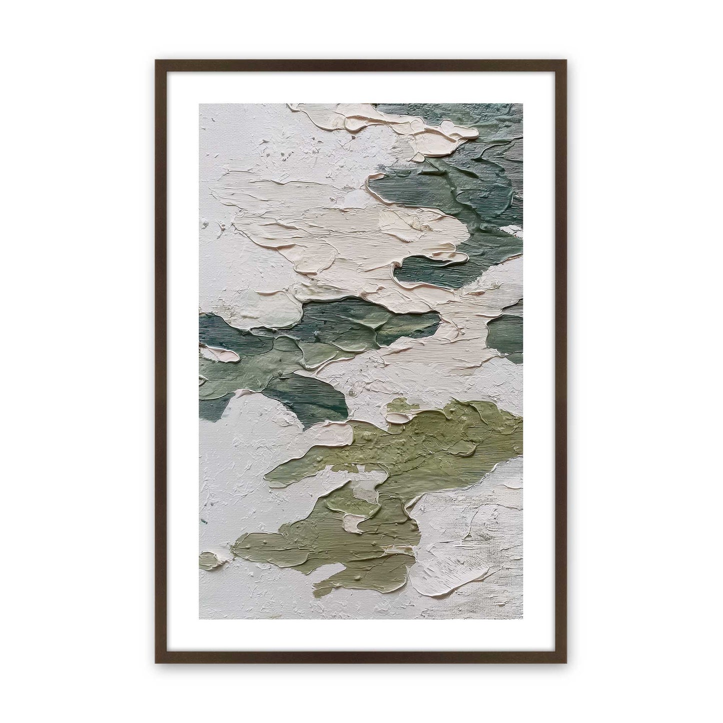 [Color:Belvinder Brown], Picture of art in a Belvinder Brown frame