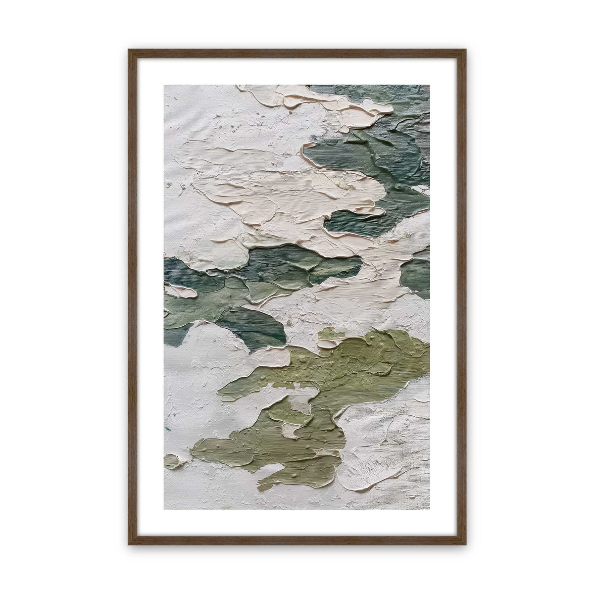 [Color:Walnut], Picture of art in a Walnut frame