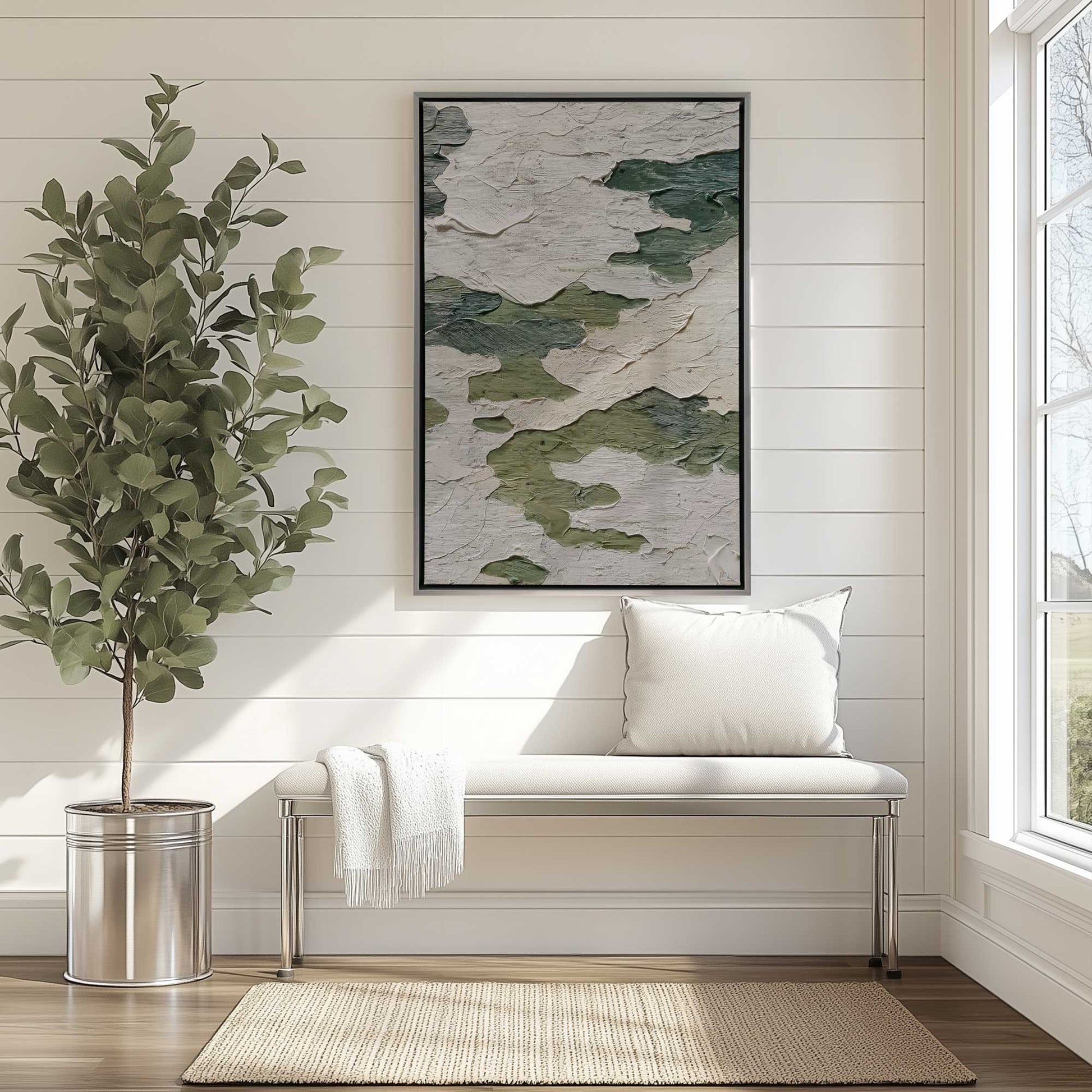 Picture of art in a room