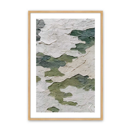 [Color:American Maple], Picture of art in a American Maple frame