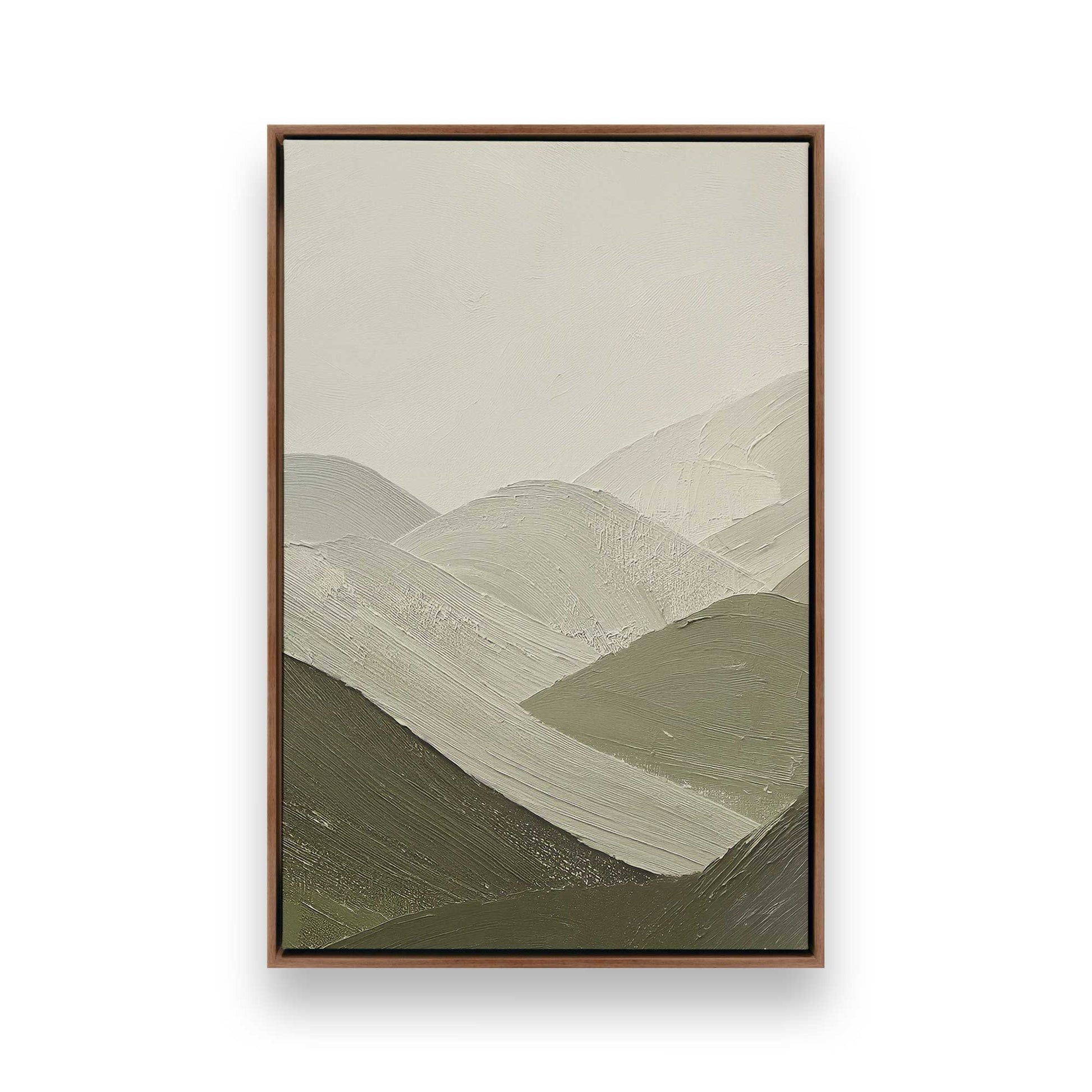 [Color:Walnut], Picture of art in a Walnut frame