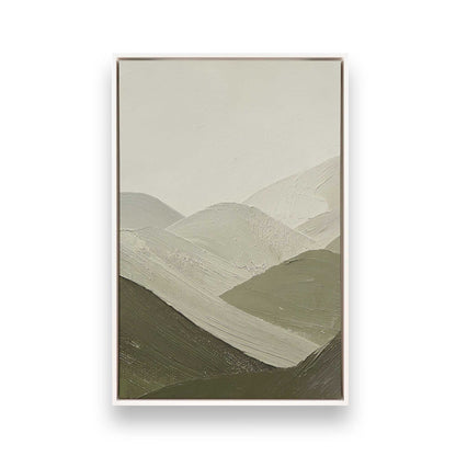 [Color:Opaque White], Picture of art in a White frame