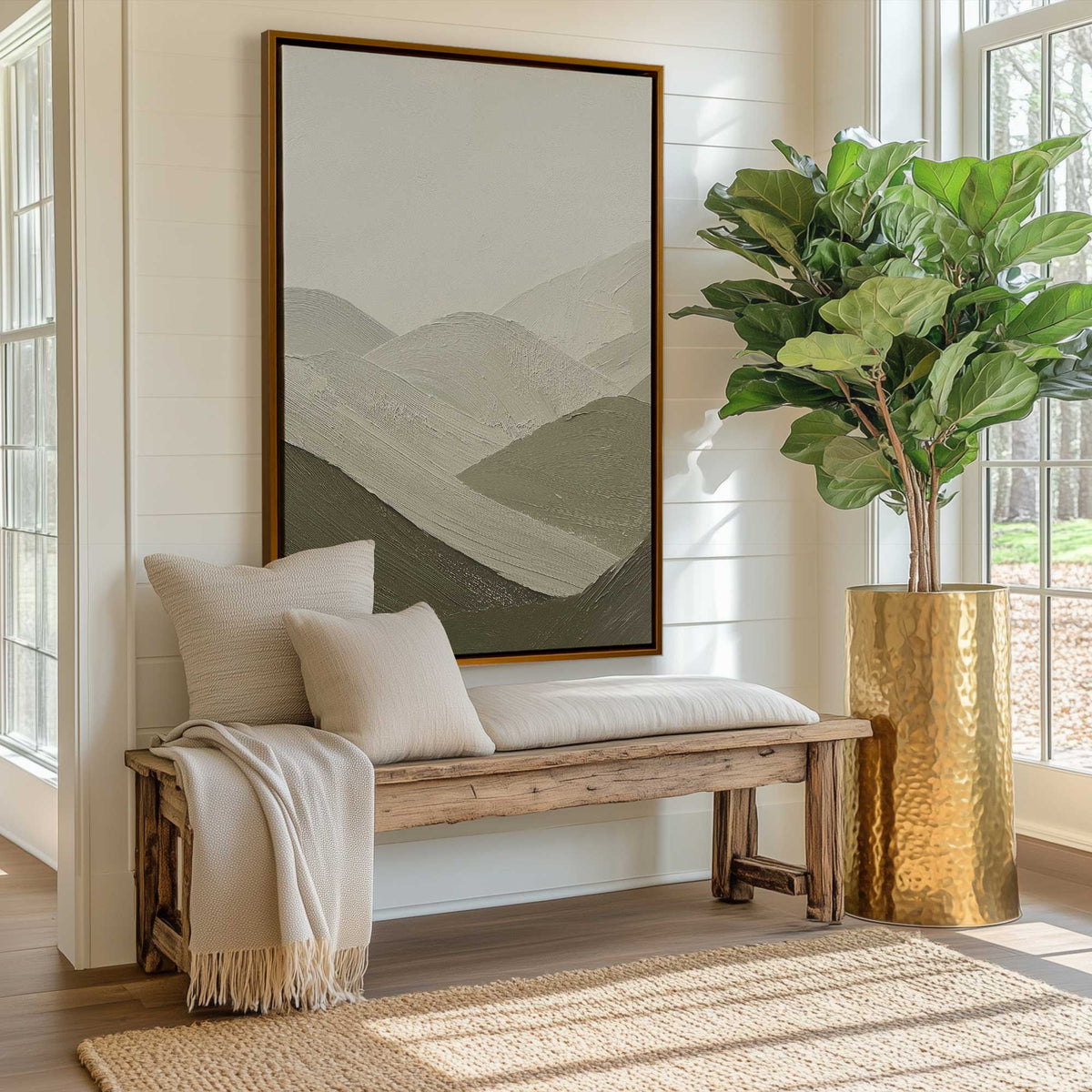 Picture of art in a room