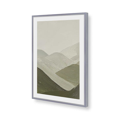 [Color:Polished Chrome], Picture of art in a Polished Chrome frame of the corner