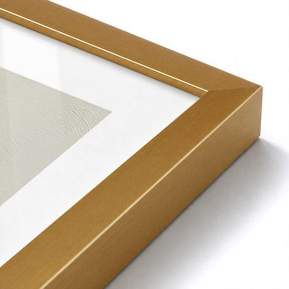 [Color:Polished Gold], Picture of art in a Polished Gold frame at an angle