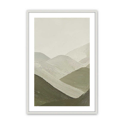 [Color:Opaque White], Picture of art in a Opaque White frame