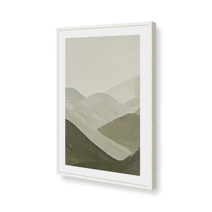 [Color:Opaque White], Picture of art in a Opaque White frame of the corner