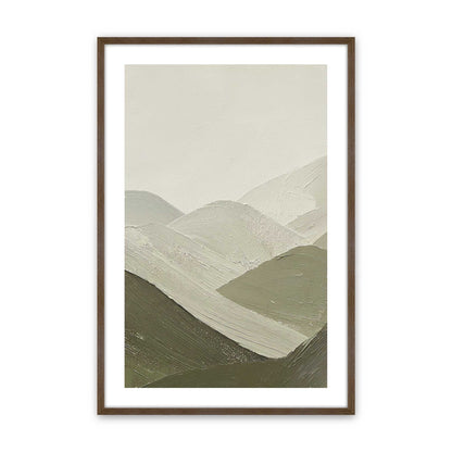 [Color:Walnut], Picture of art in a Walnut frame