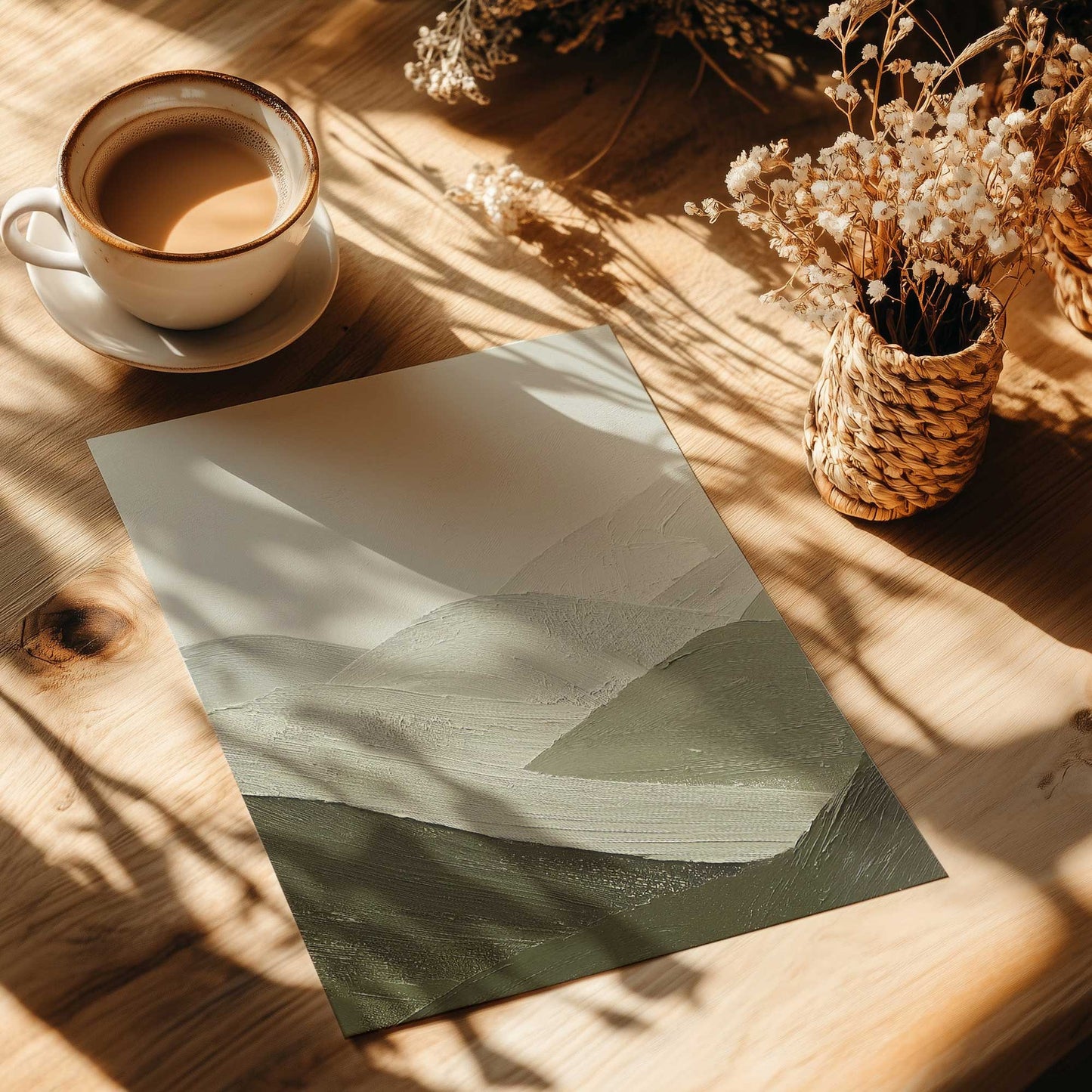 [Color:Rolled Print], Picture of close up of art