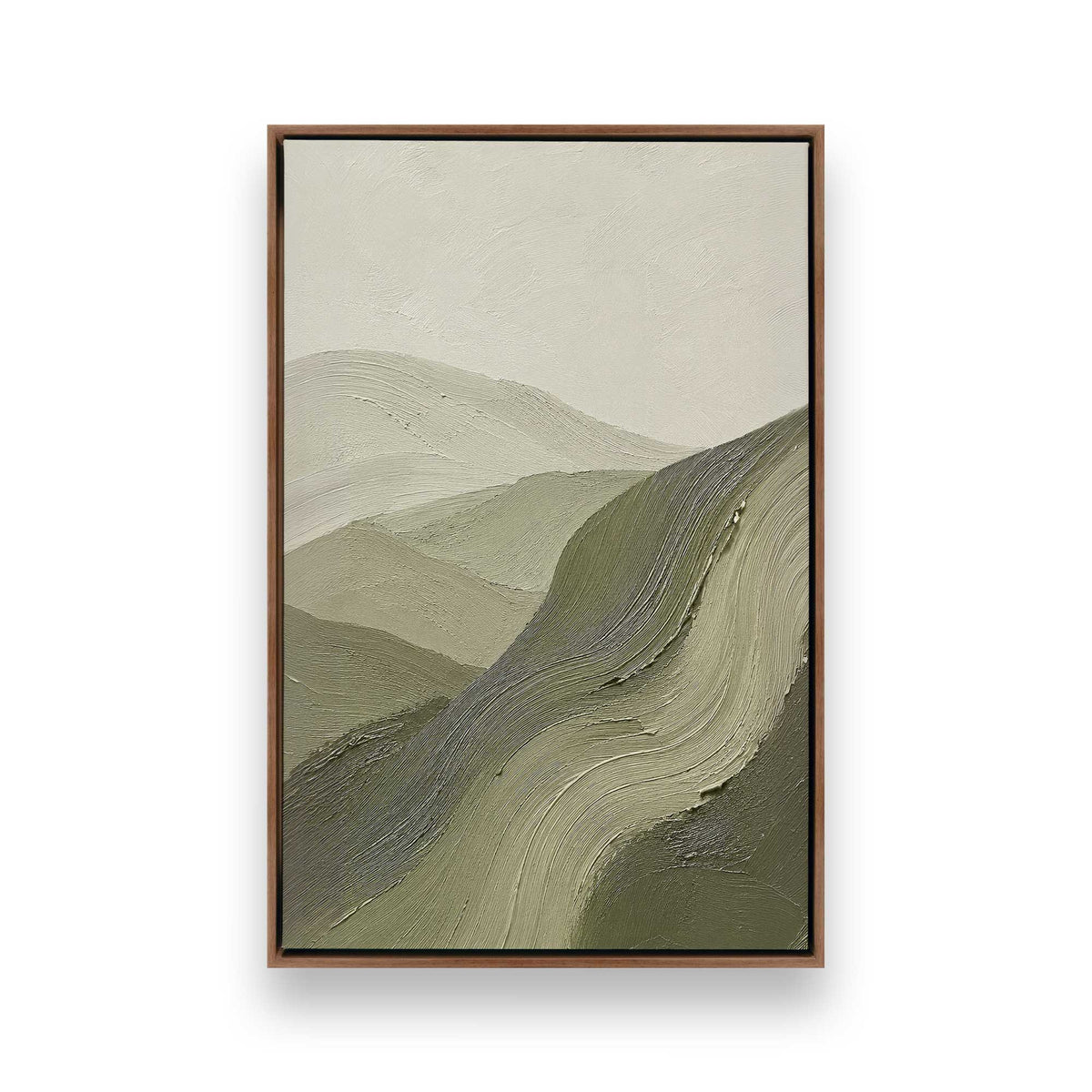 [Color:Walnut], Picture of art in a Walnut frame
