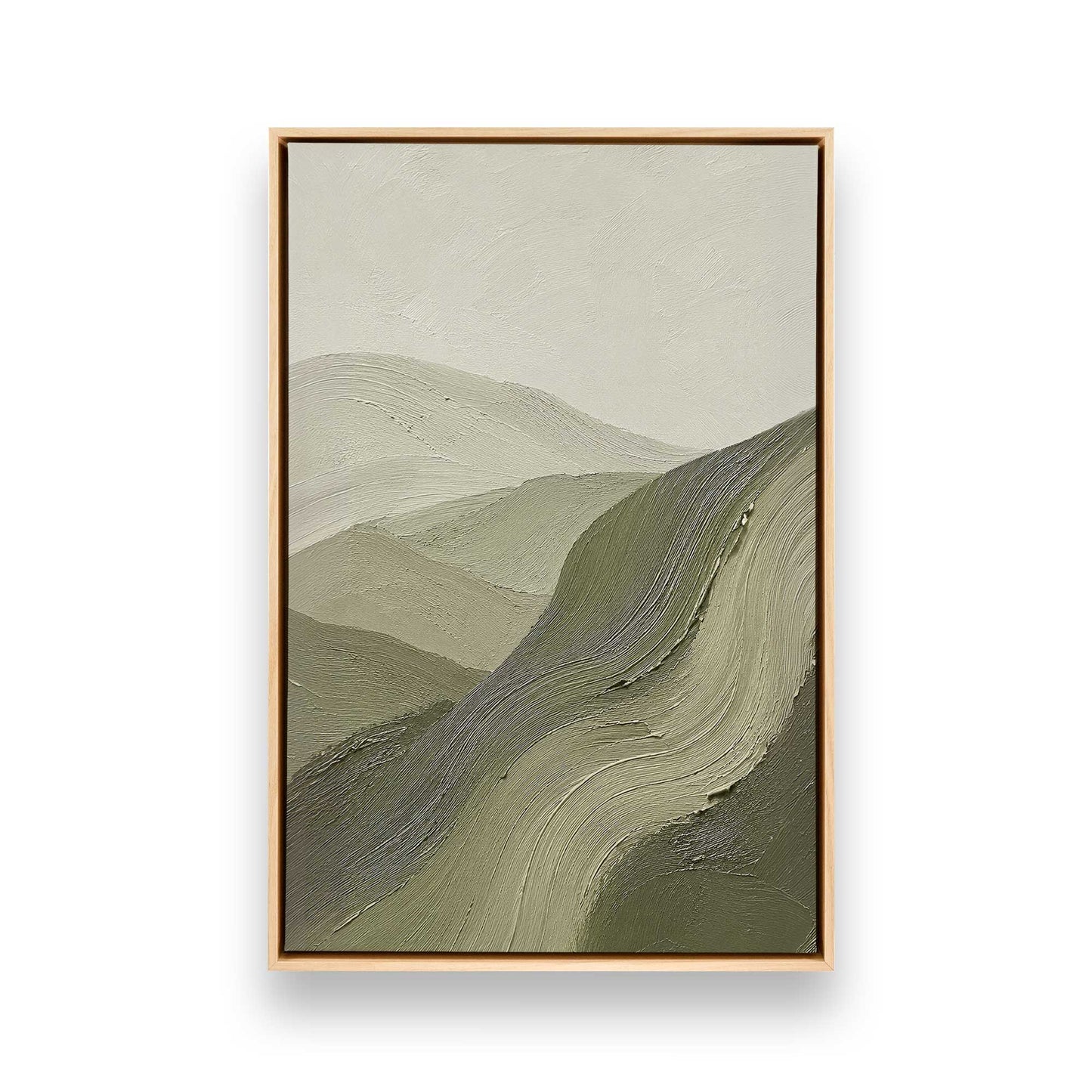 [Color:American Maple], Picture of art in a American Maple frame