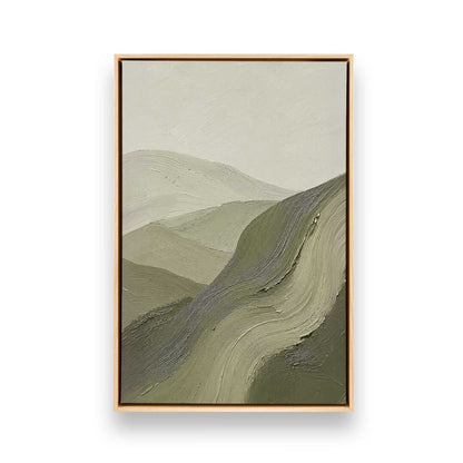 [Color:American Maple], Picture of art in a American Maple frame