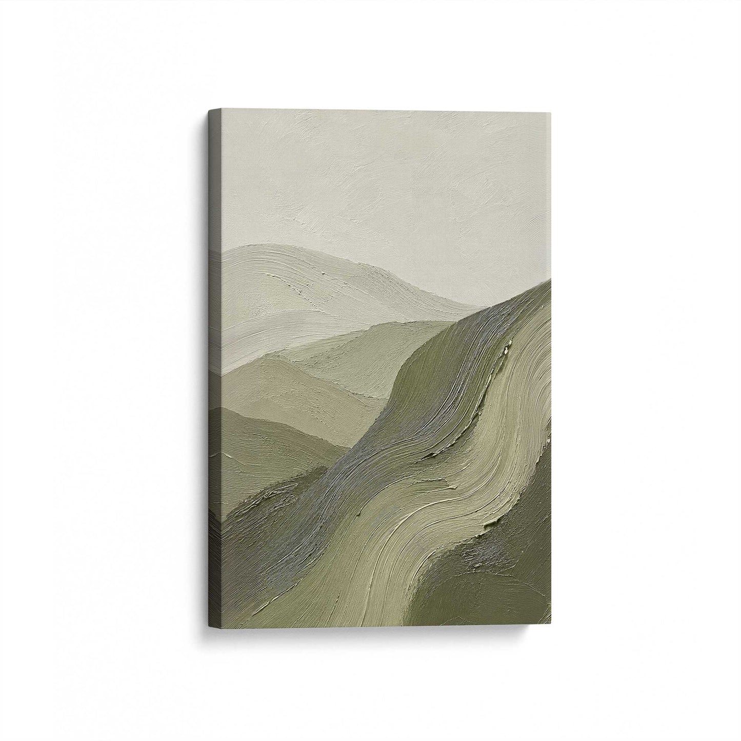 [Color:Stretched Canvas], Picture of art at an angle