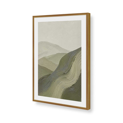 [Color:Polished Gold], Picture of art in a Polished Gold frame of the corner