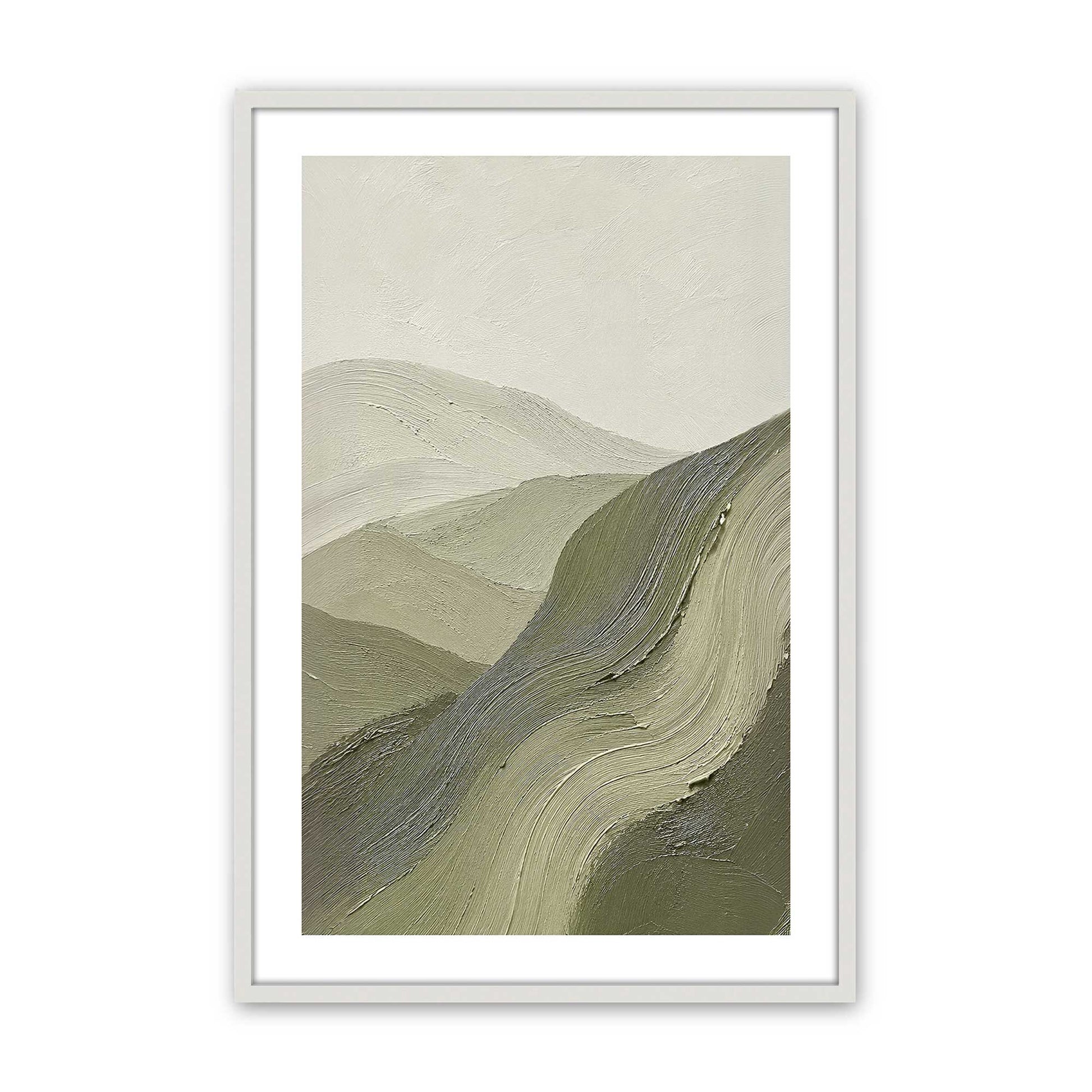[Color:Opaque White], Picture of art in a Opaque White frame