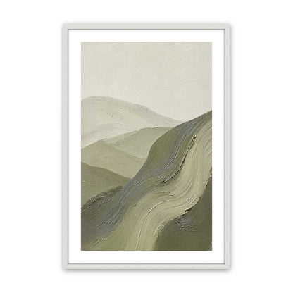 [Color:Opaque White], Picture of art in a Opaque White frame