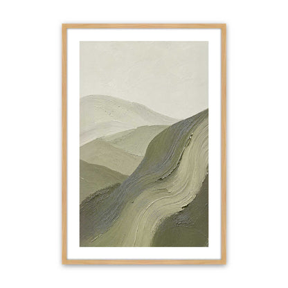 [Color:American Maple], Picture of art in an American Maple frame