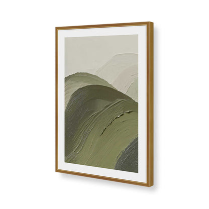 [Color:Polished Gold], Picture of art in a Polished Gold frame of the corner
