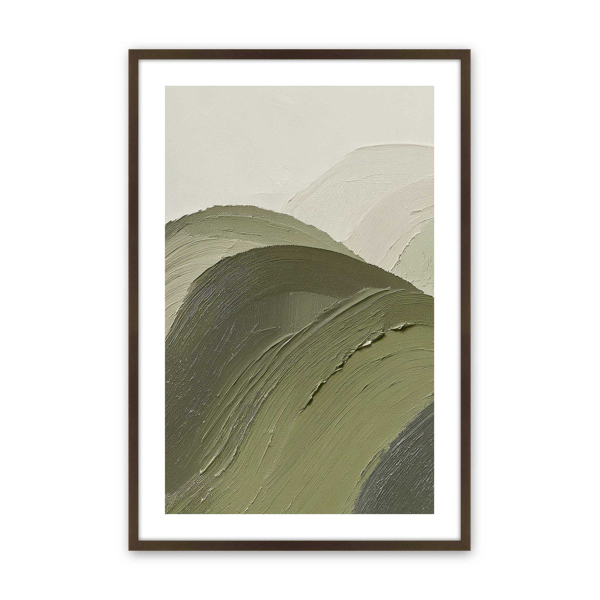 [Color:Belvinder Brown], Picture of art in a Belvinder Brown frame