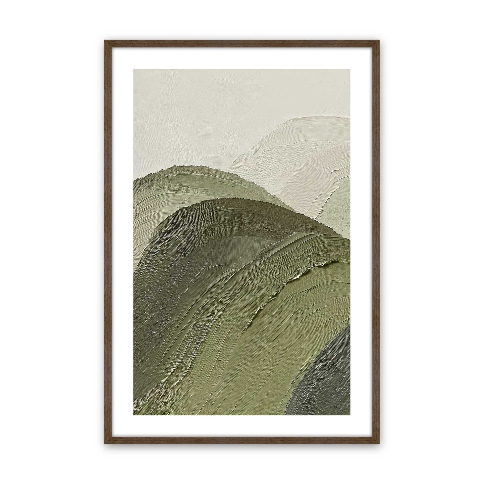 [Color:Walnut], Picture of art in a Walnut frame