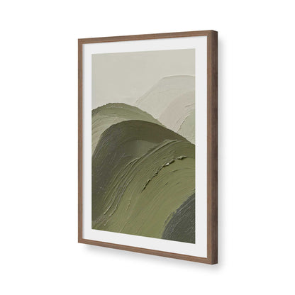 [Color:Walnut], Picture of art in a Walnut frame of the corner