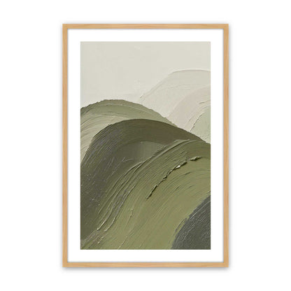 [Color:American Maple], Picture of art in a American Maple frame