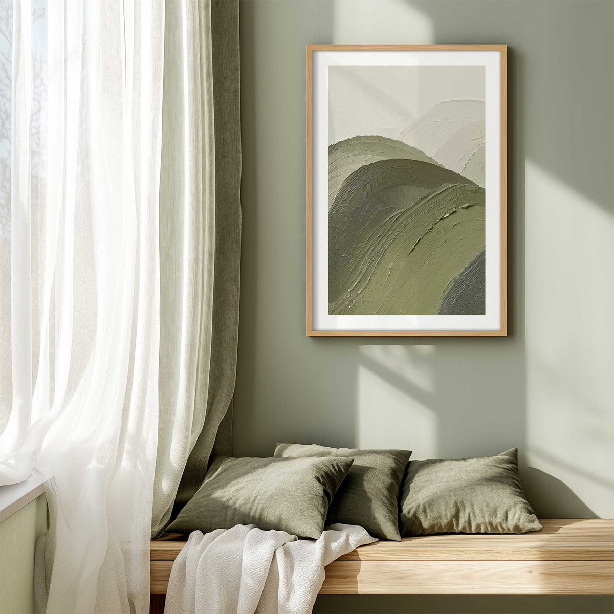 Picture of art in a room