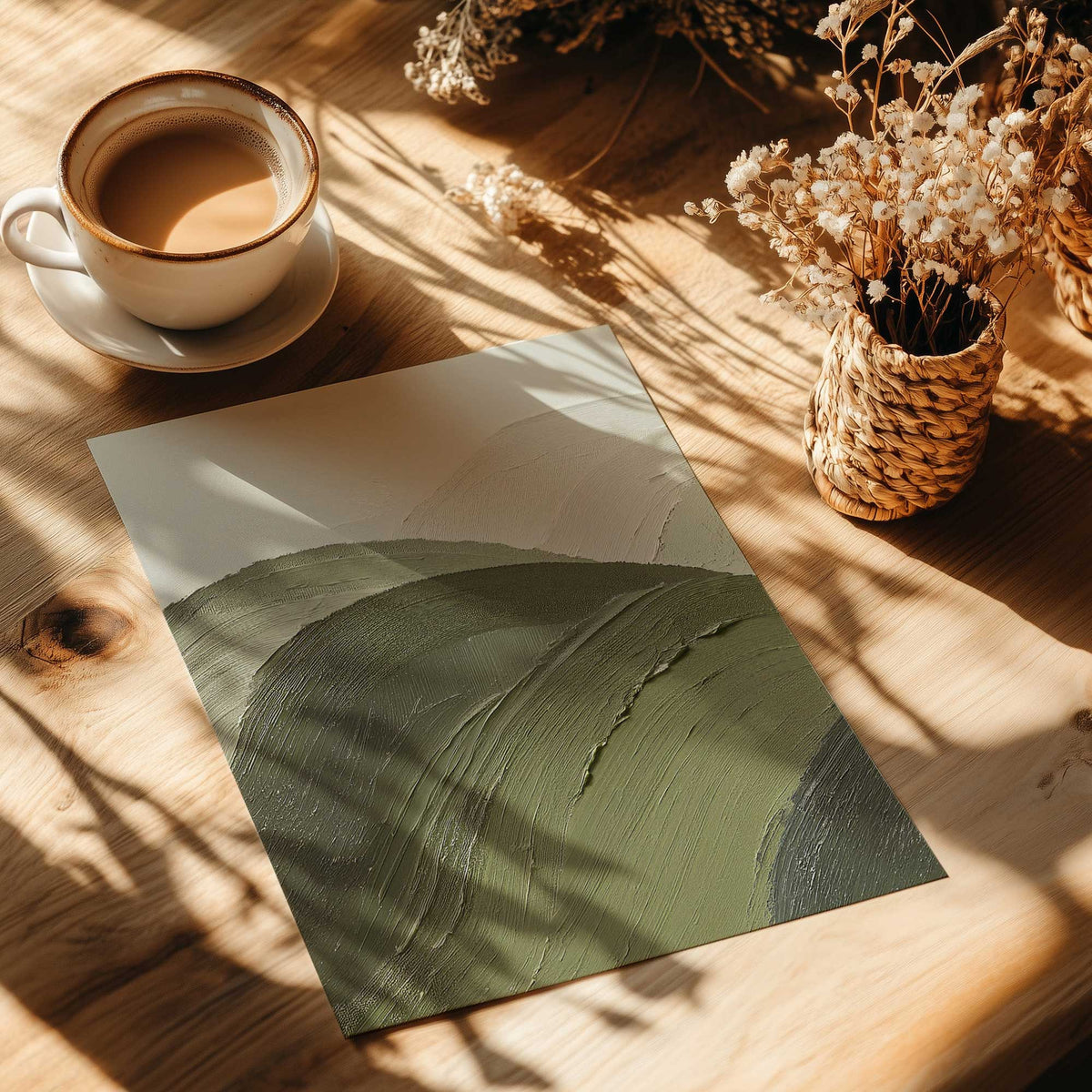 [Color:Rolled Print], Picture of close up of art