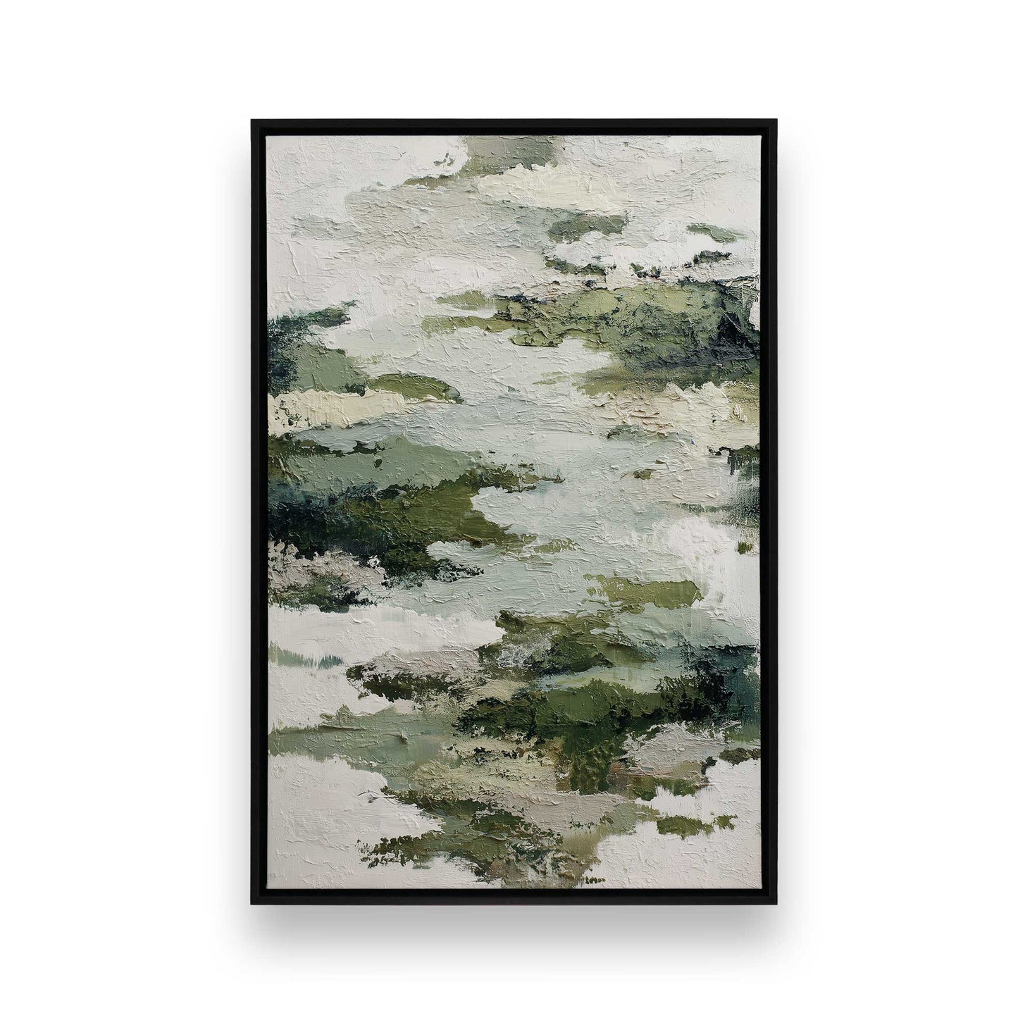 [Color:Satin Black], Picture of art in a Satin Black frame