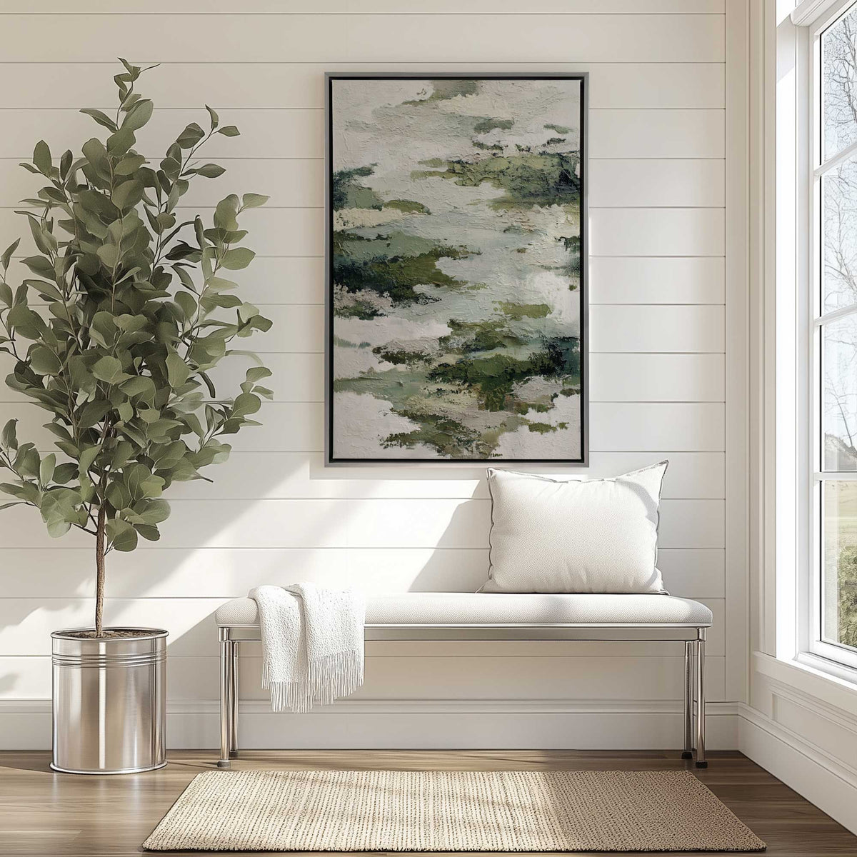 Picture of art in a room