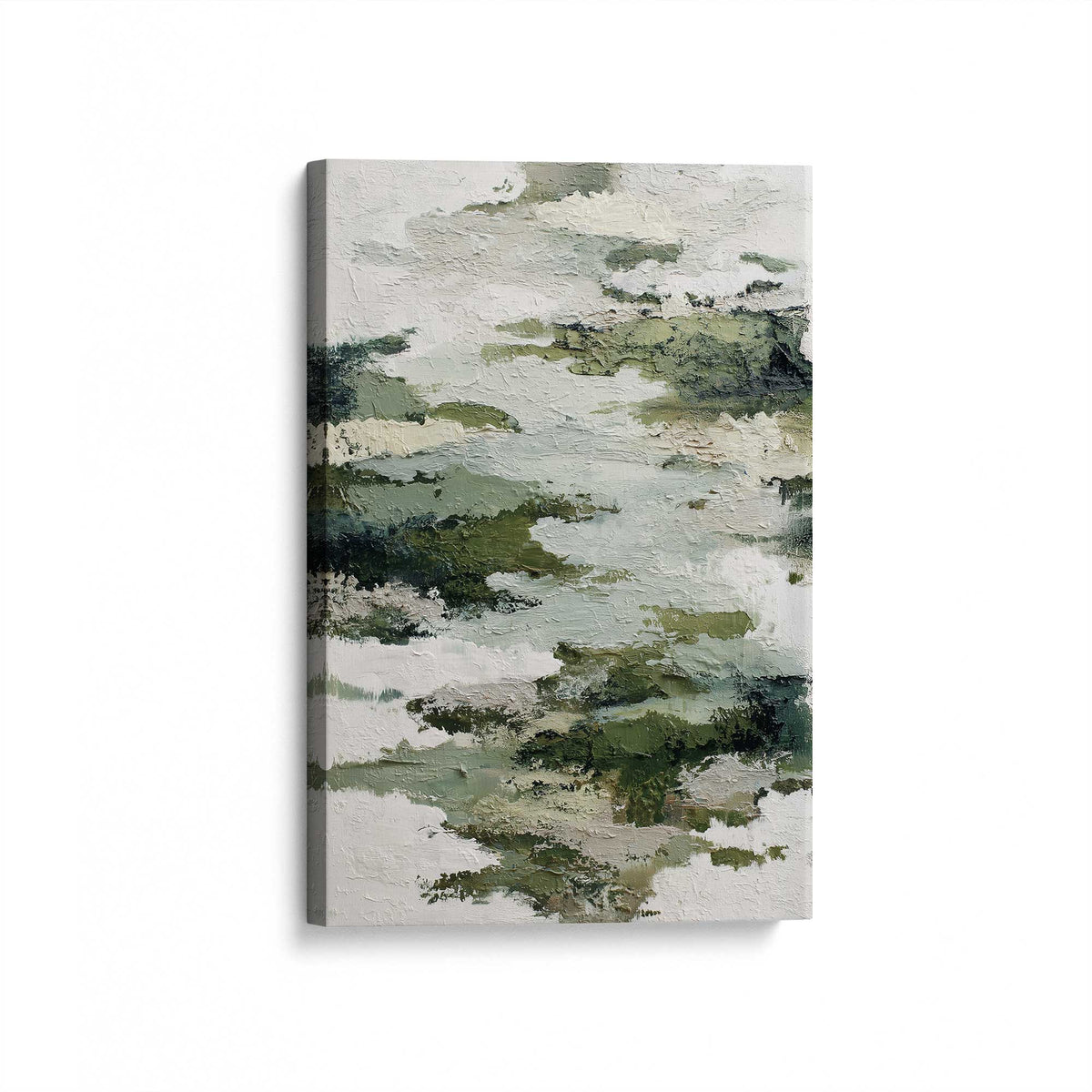 [Color:Stretched Canvas], Picture of art at an angle