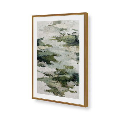 [Color:Polished Gold], Picture of art in a Polished Gold frame of the corner