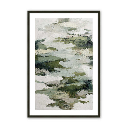 [Color:Satin Black], Picture of art in a Satin Black frame