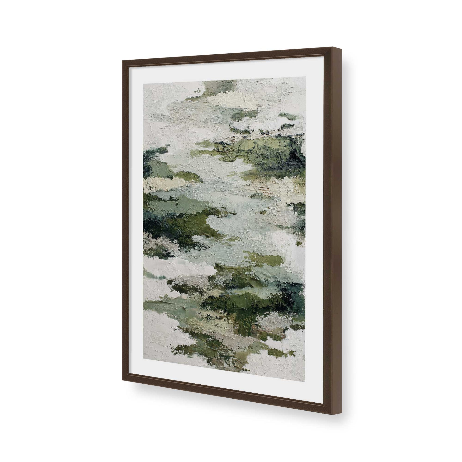 [Color:Belvinder Brown], Picture of art in a Belvinder Brown frame of the corner