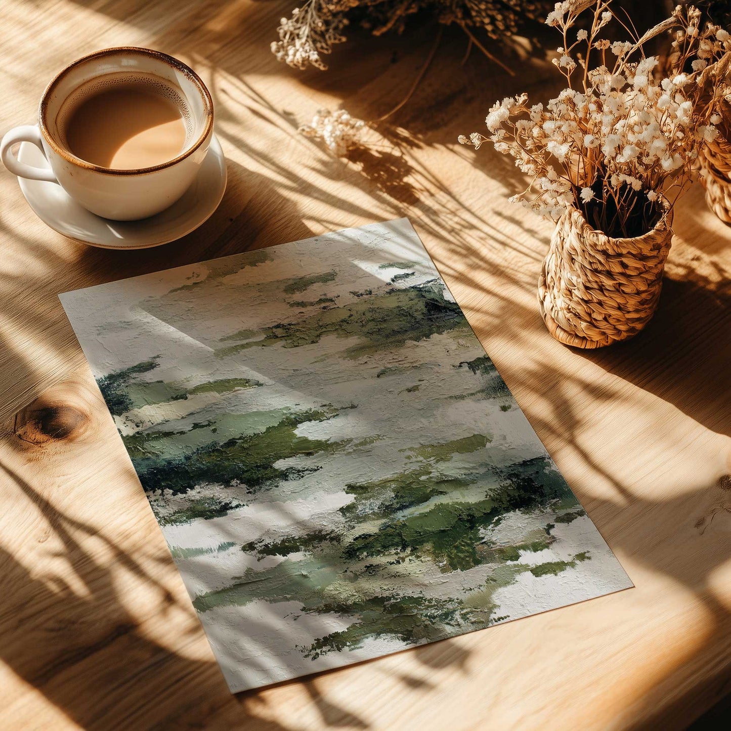 [Color:Rolled Print], Picture of close up of art