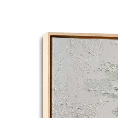 [Color:American Maple], Picture of art in a American Maple frame at an angle