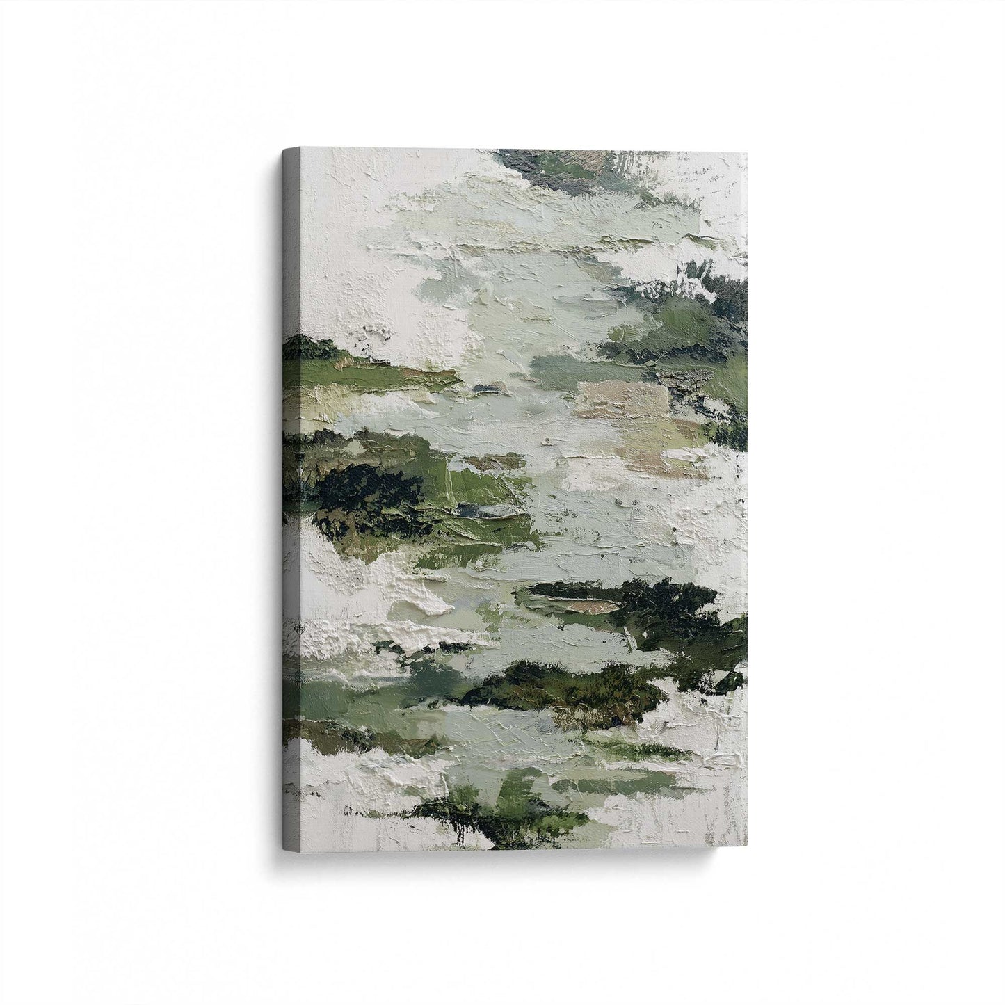 [Color:Stretched Canvas], Picture of art at an angle